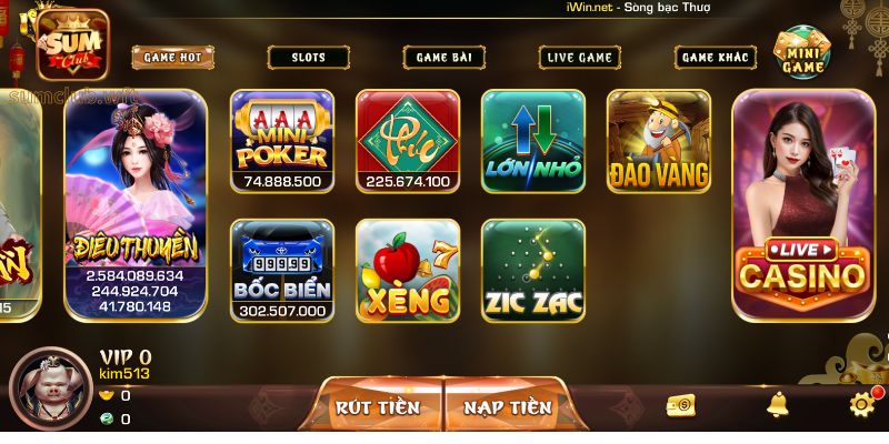 Sumclub - Nơi Hội Tụ Những Trải Nghiệm Game Đỉnh Cao